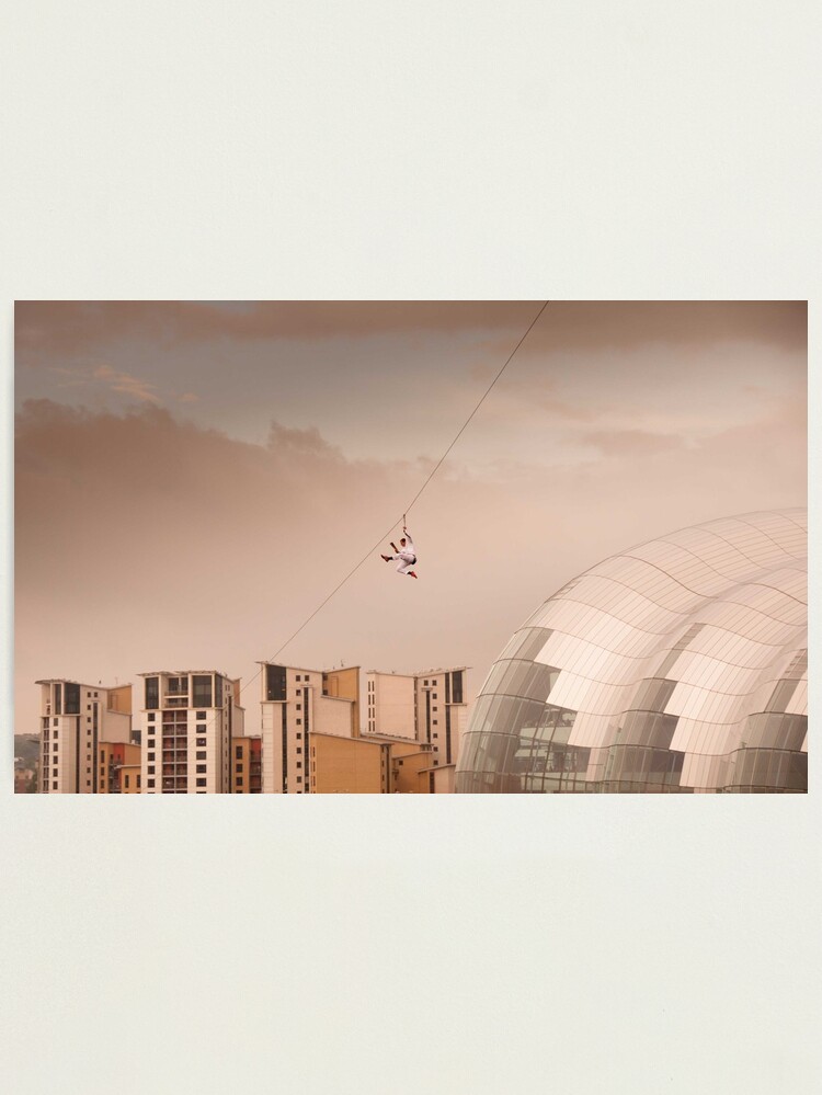 Alternate view of Zip Wire - Bear Grylls Photographic Print