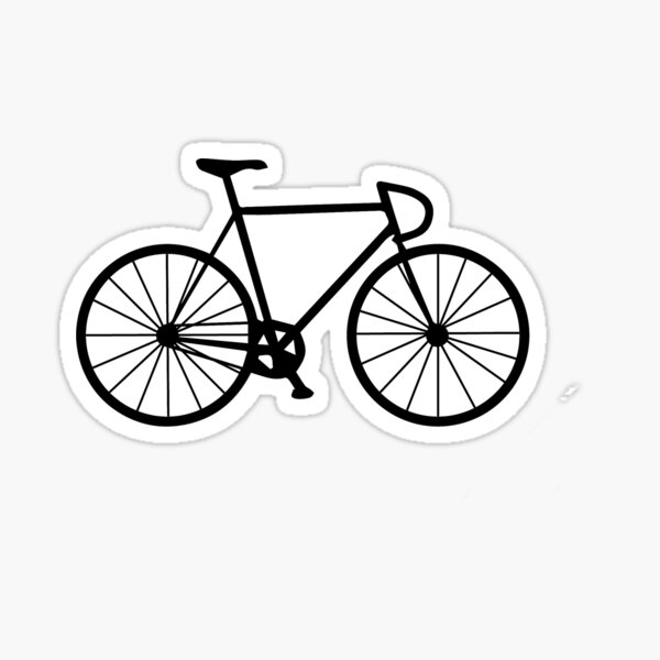 black bike stickers