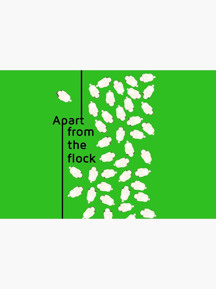 Apart from the flock by trickyelf