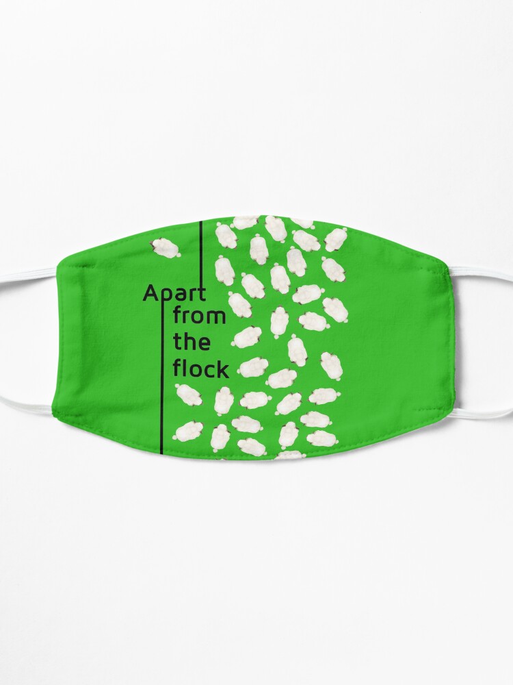 Alternate view of Apart from the flock Mask