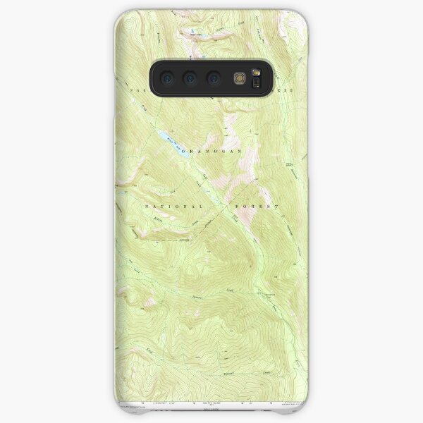USGS Topo Map Washington State WA Mt Barney 242616 1969 24000 Samsung Galaxy Snap Case