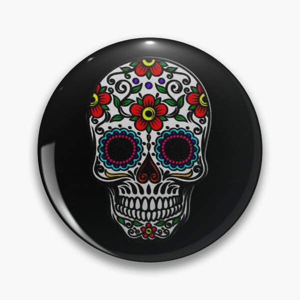 Item preview, Floral Sugar Skull designed and sold by theboonation.