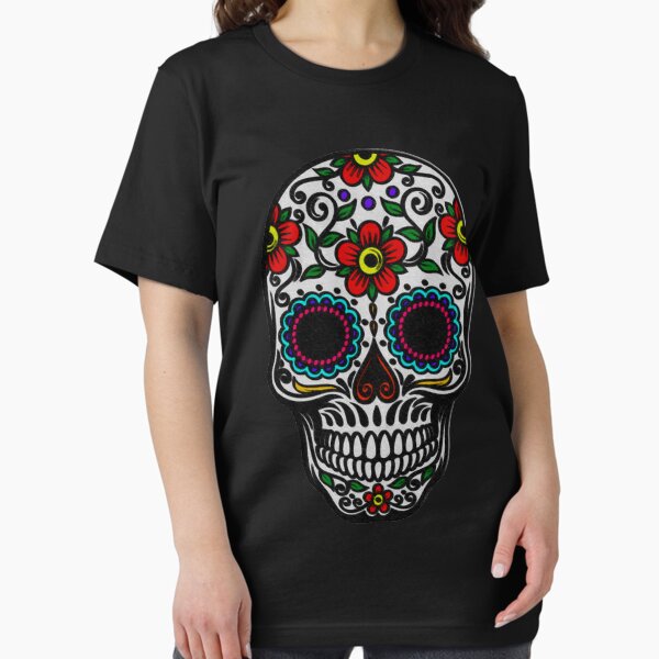Item preview, Floral Sugar Skull designed and sold by theboonation.