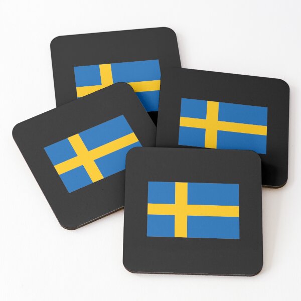 Item preview, Sweden Swedish flag flag designed and sold by GeogDesigns.