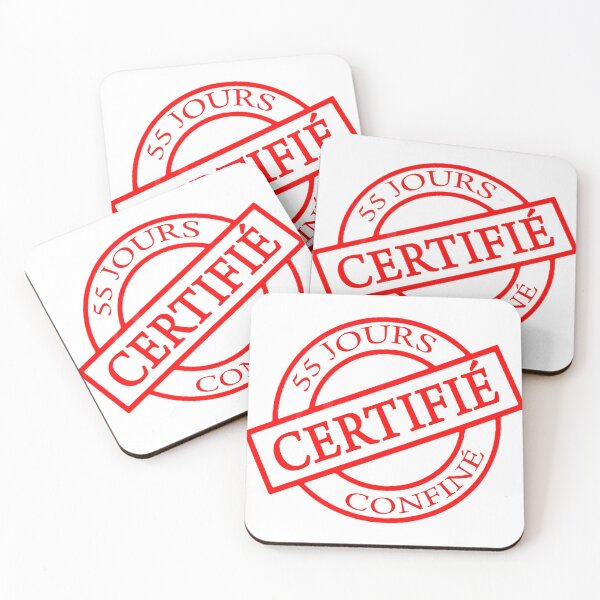 Item preview, 55 days confined & quot; Certified & quot; designed and sold by geograffeur.
