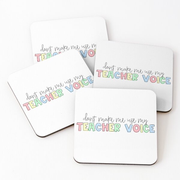 Item preview, Don't Make Me Use My Teacher Voice! designed and sold by Julia Masur.