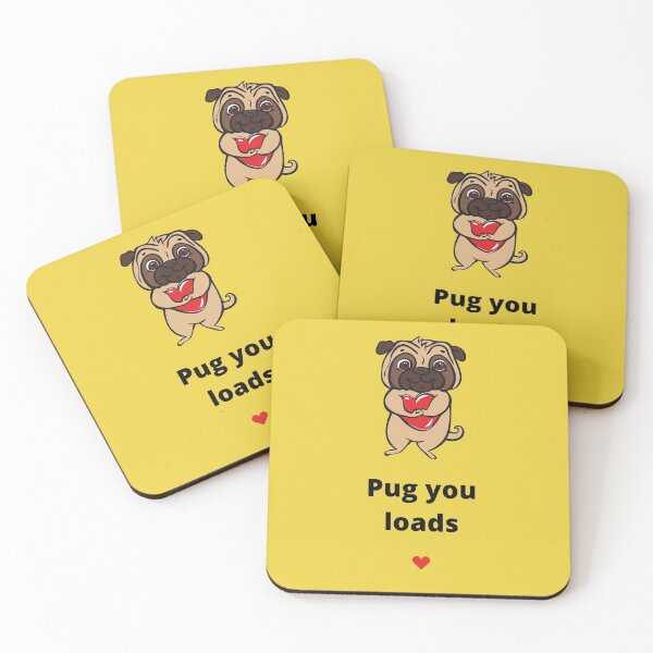 Item preview, Puppy Pug te ama muchísimo designed and sold by Delicarte.