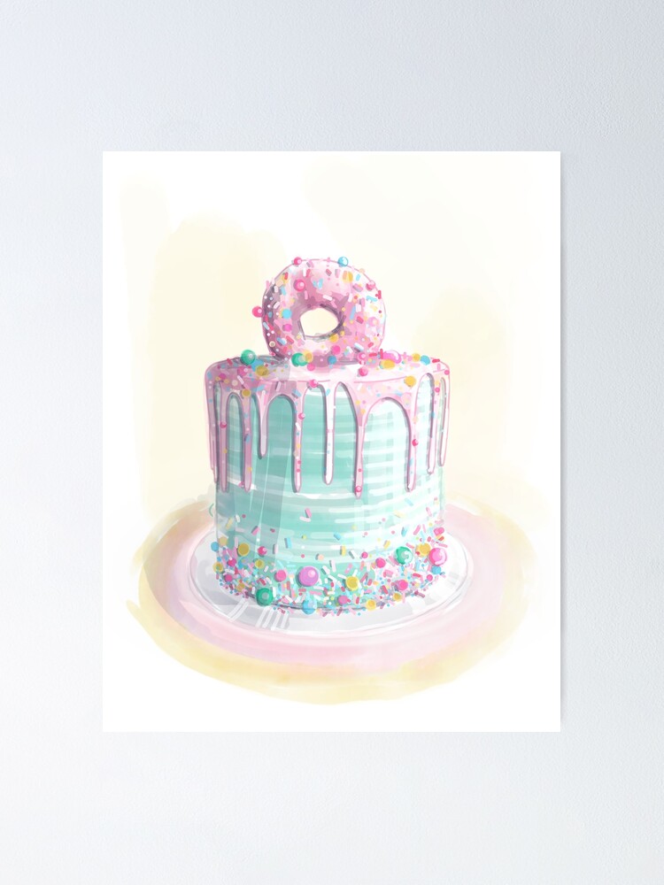 Donut Cake | Mesha's Sweet Treats