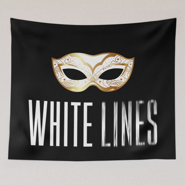 Item preview, SERIE White Lines Mask Carnival designed and sold by Corleo.