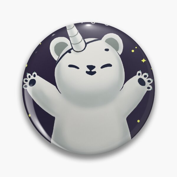 Item preview, Be Yourself Pun - Cute Bear Unicorn - Funny Animal designed and sold by BlancaVidal.