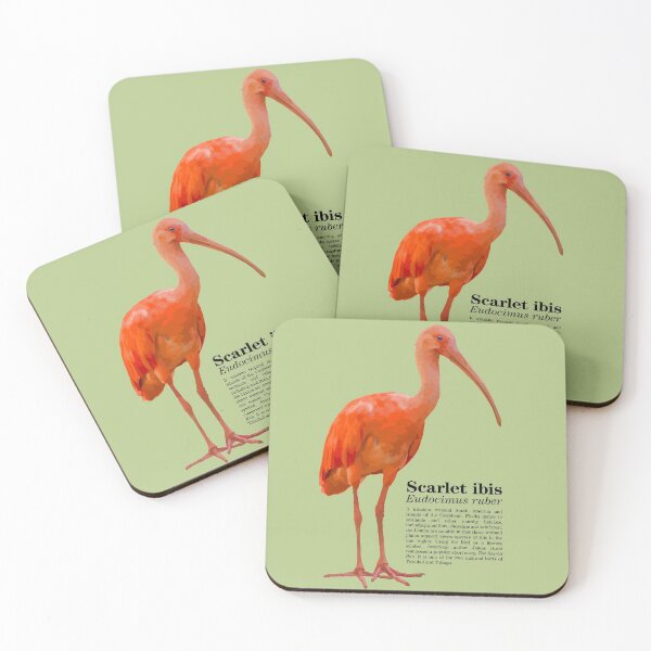 Item preview, Scarlet ibis in the wetlands designed and sold by Mauricio Acosta.