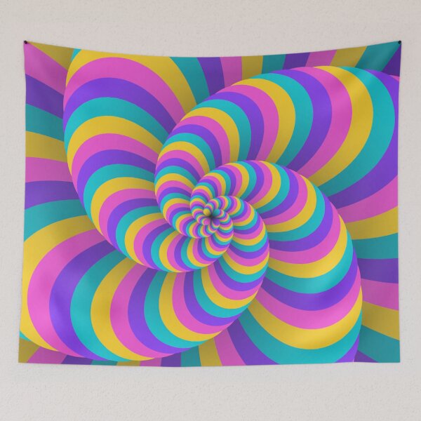 Item preview, 3D Swirl Color Blitz designed and sold by RedTop Tees.