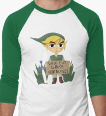 Looking For Work - Legend of Zelda Men's Baseball Âľ T-Shirt