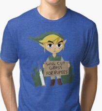 Looking For Work - Legend of Zelda Tri-blend T-Shirt