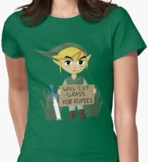Looking For Work - Legend of Zelda Women's Fitted T-Shirt