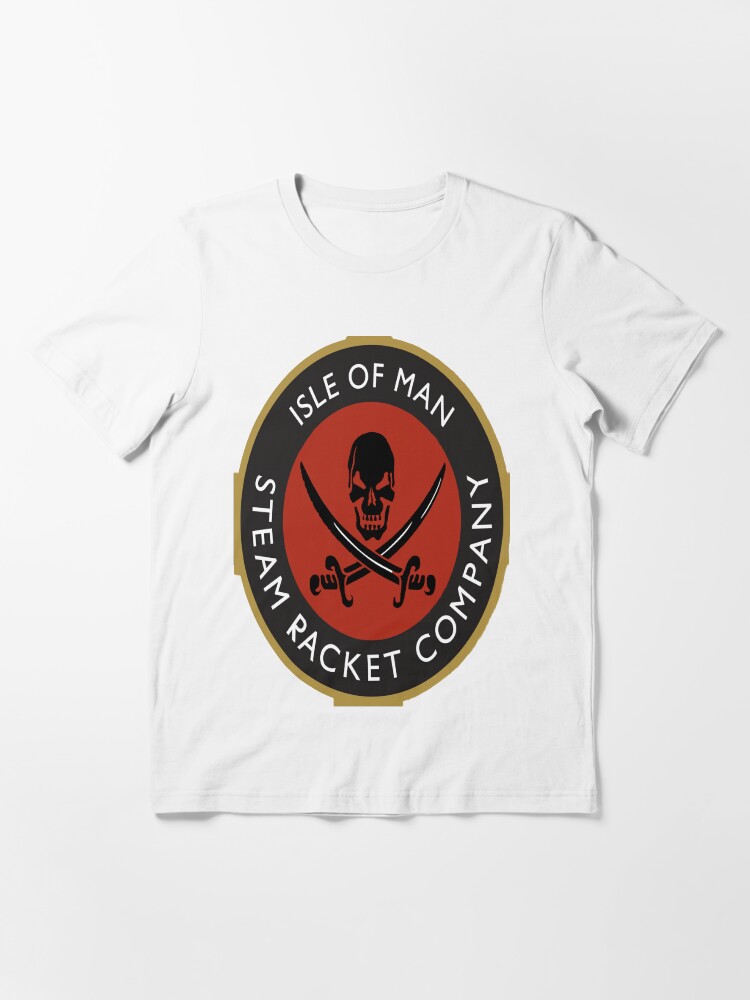 Alternate view of Isle of Man Steam Racket Essential T-Shirt