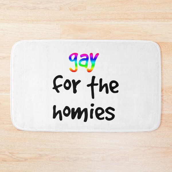 Item preview, Gay For The Homies Love For The Boys Typography Best Mates Bros Colourful designed and sold by harryleroux.