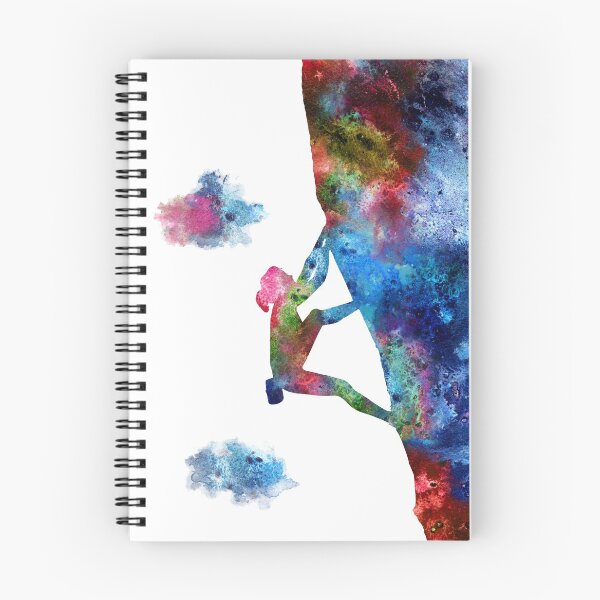 Item preview, Escalada en roca deporte extremo mujer, escalada mujer, escalador designed and sold by Rosaliartbook.