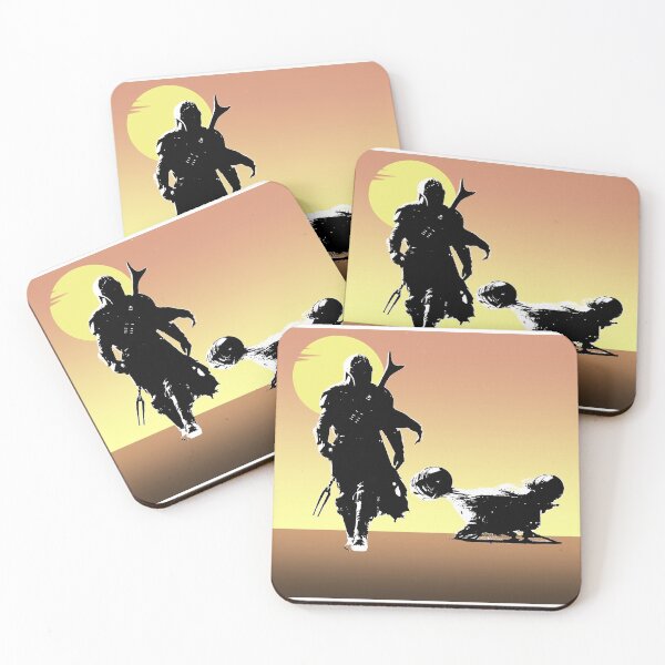 Item preview, MANDO and SHIP Sunset designed and sold by Rocket Fox.