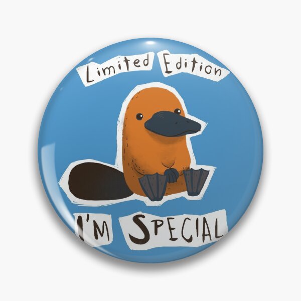 Artikelvorschau, Limited Edition Platypus - Nettes seltsames Tier - Motivationszitat entworfen und verkauft von BlancaVidal.