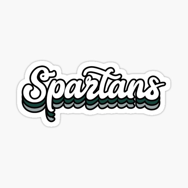 Spartans - Michigan State University Sticker