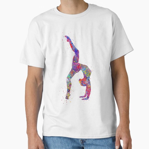 Item preview, Gymnastics girl, watercolor gymnastics, teen gift, gymnastics wall art designed and sold by Rosaliartbook.