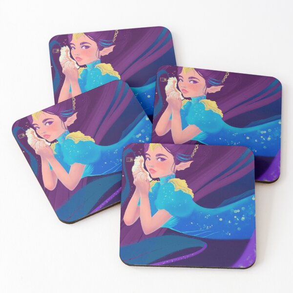 Item preview, Friendly mermaid designed and sold by LooonaLou.