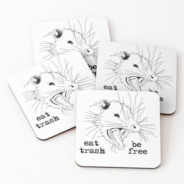 Item preview, eat trash be free  designed and sold by gilbertb.