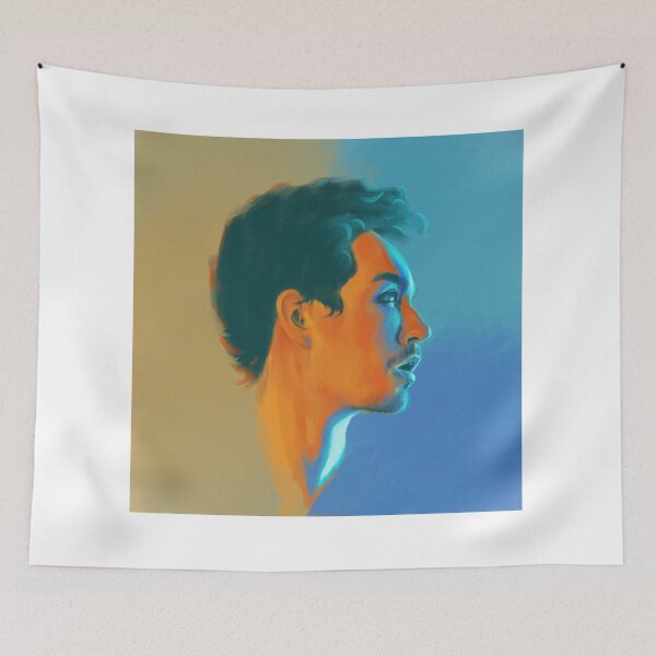 Item preview, Klaus Hargreeves // Robert Sheehan Oil Portrait designed and sold by brainbag.