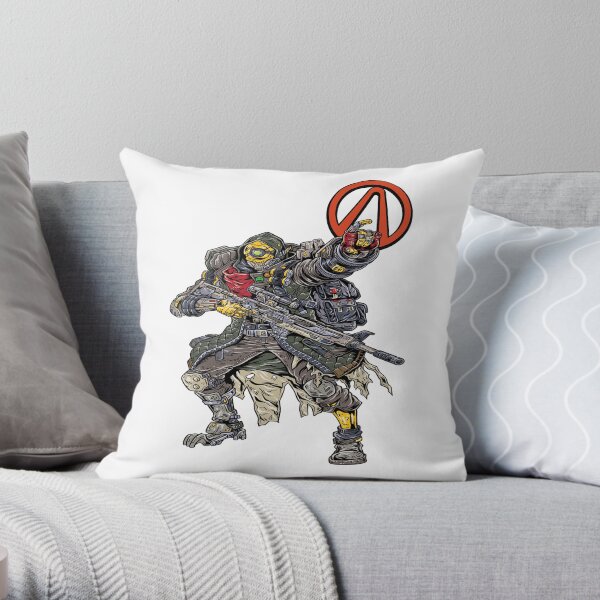FL4K The Beastmaster Vault Symbol Borderlands 3 Rakk Attack! Throw Pillow