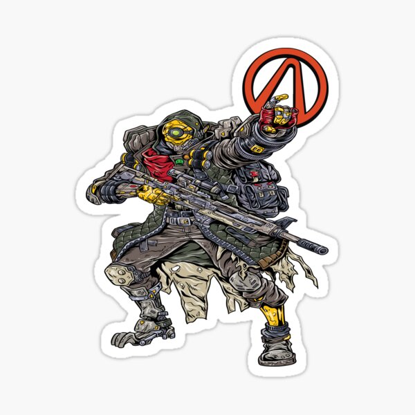 FL4K The Beastmaster Vault Symbol Borderlands 3 Rakk Attack! Sticker