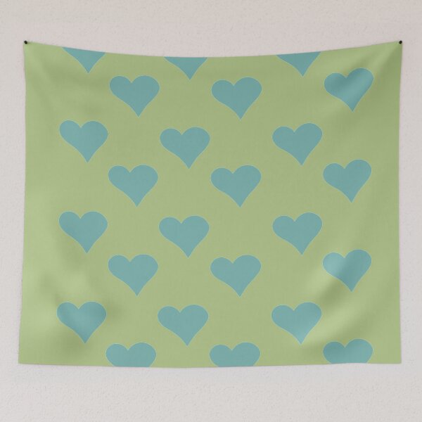Item preview, Teal Hearts designed and sold by Fahad  A K.