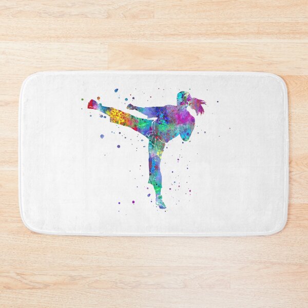 Item preview, Chica de combate de Karate designed and sold by Rosaliartbook.