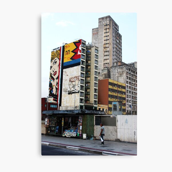 Sao Paulo Metal Print