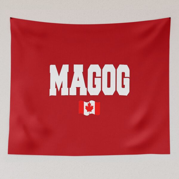 Item preview, Magog with Canadian flag designed and sold by AllShirts21.