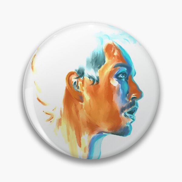 Item preview, Copy of Klaus Hargreeves // Robert Sheehan Oil Portrait Transparent designed and sold by brainbag.