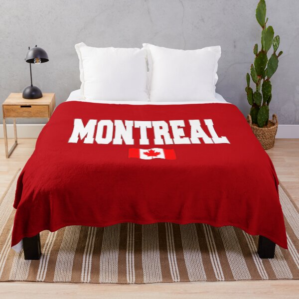 Item preview, Montreal with Canadian flag designed and sold by AllShirts21.
