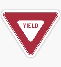 Yield Sticker