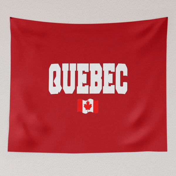 Item preview, Quebec with Canadian flag designed and sold by AllShirts21.