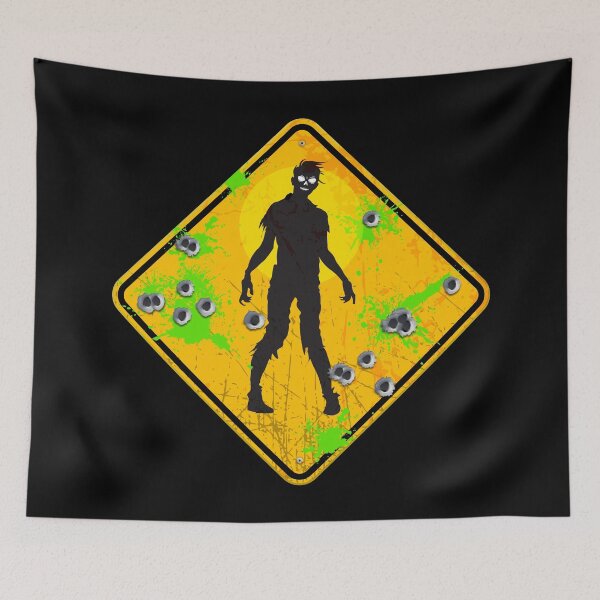 Item preview, Caution: Zombie Zone! designed and sold by hickhopshop.