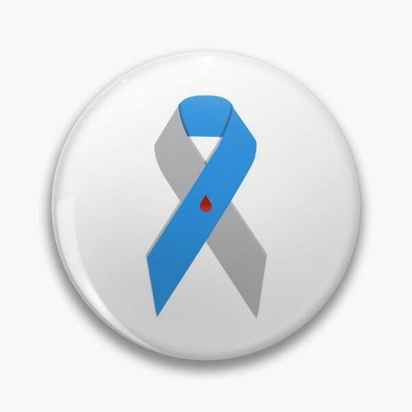 Item preview, Type 1 Diabetes Ribbon designed and sold by x16sydneynicole.