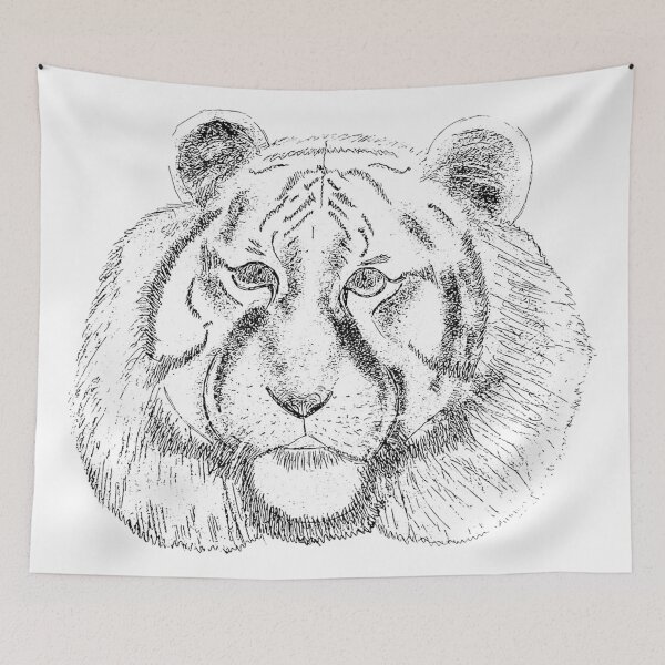 Item preview, Tiger Head designed and sold by MarlaynaDesigns.