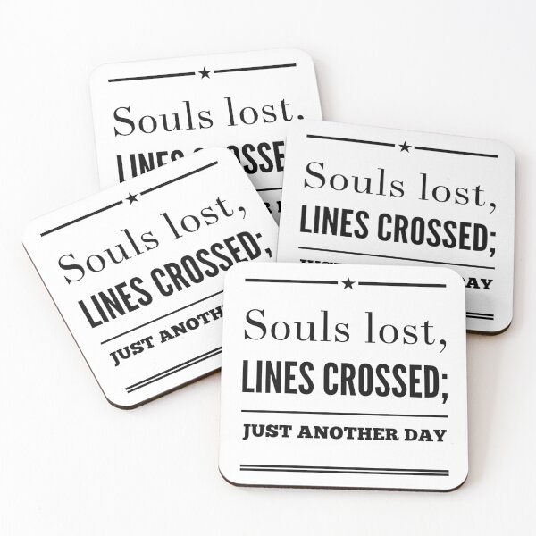 Item preview, Souls Lost, Lines Crossed; Just Another Day designed and sold by OfferHeat.