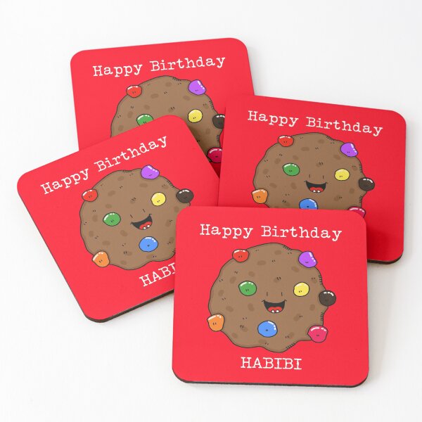 Item preview, Feliz cumpleaños Habibi - Cumpleaños árabe designed and sold by KatQat.