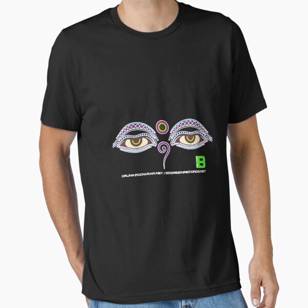Crunk Eco Wear | Be Green Records Merch | Buddha Eyes 22 Essential T-Shirt