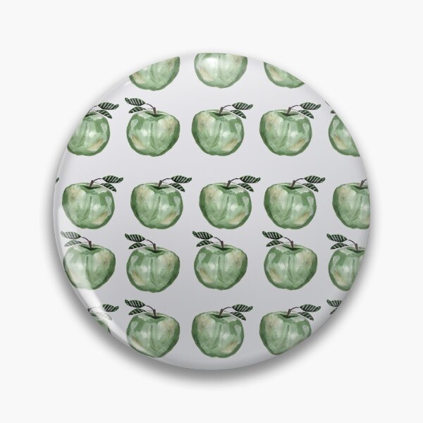 Item preview, Geometric hand drawn seamless pattern with green apples. designed and sold by NataPrando.