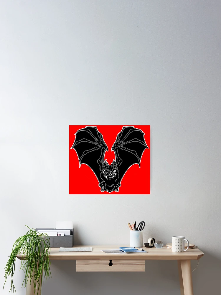 Thumbnail 2 of 3, Poster, Bat! designed and sold by RKHobbs.