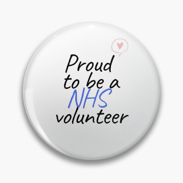 Item preview, Proud to be a NHS volunteer designed and sold by TrivanUK.
