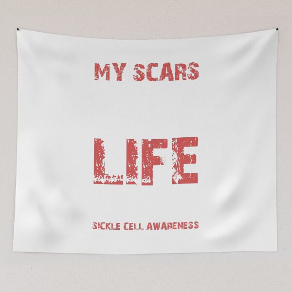 Item preview, My Scars Tell A Story - Sickle Cell Awareness  designed and sold by noirty.