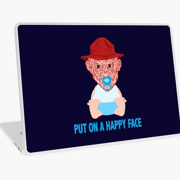 Put on a Happy Face Laptop Skin